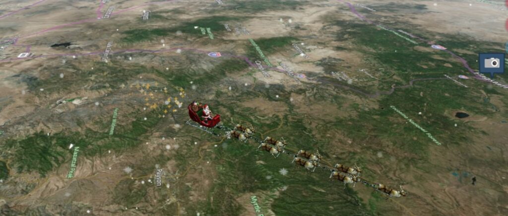 Norad Santa Tracker