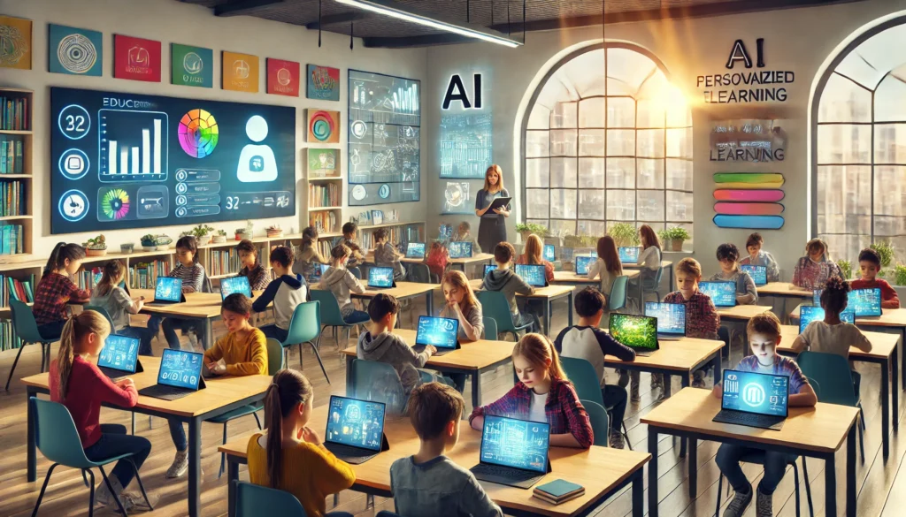 AI in education, Personalized learning, Adaptive learning platforms, Intelligent tutoring systems, Automated grading tools, Special education, Lifelong learning, Online learning platforms, Skill development, Career guidance,