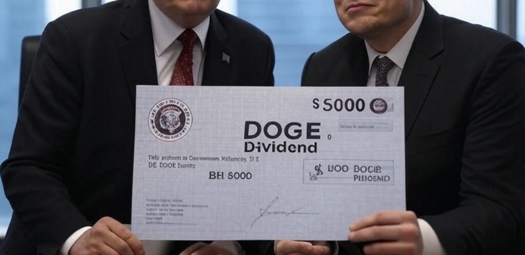 DOGE Dividend Checks